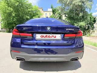 2021 BMW 5 серии 530d xDrive VII (G30/G31/G38) Рестайлинг, синий, 7100000 рублей, вид 5