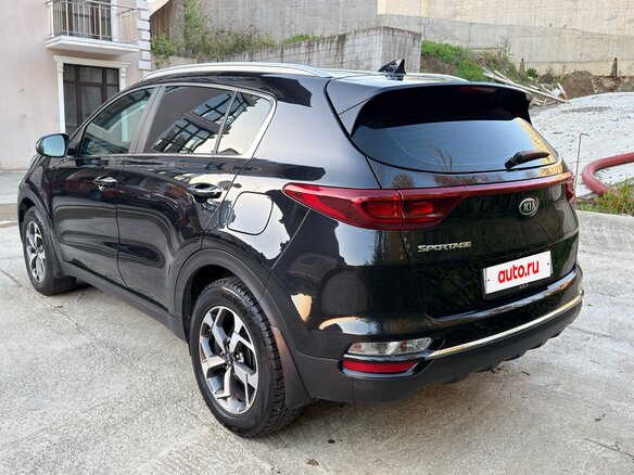 2021 Kia Sportage IV Рестайлинг, чёрный - вид 5