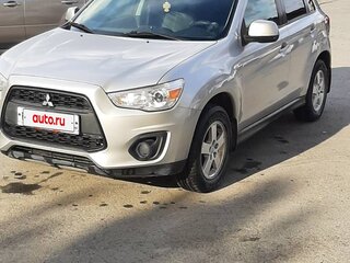 2014 Mitsubishi ASX I Рестайлинг, серебристый, 980000 рублей, вид 1