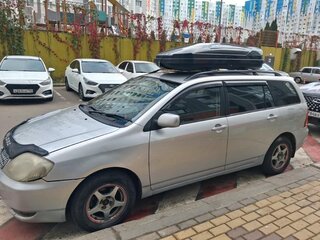 2001 Toyota Corolla Fielder IX (E120, E130), серебристый, 370000 рублей, вид 4