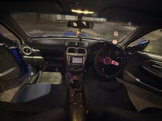 2002 Subaru Impreza WRX STi II, синий, 1100000 рублей, вид 3