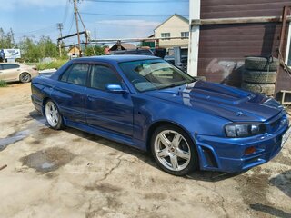 1999 Nissan Skyline X (R34), синий, 1580000 рублей, вид 5
