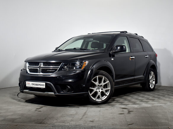 2011 Dodge Journey I Рестайлинг, чёрный
