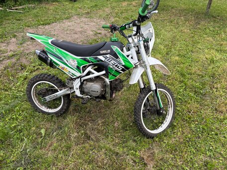 2017 Wels CRF 125, зелёный, 55000 рублей, вид 4