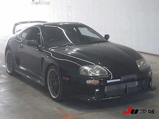 1995 Toyota Supra IV (A80), чёрный, 7500000 рублей, вид 2