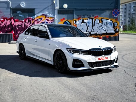 2019 BMW 3 серии 330d xDrive VII (G2x), белый, 4450000 рублей, вид 1