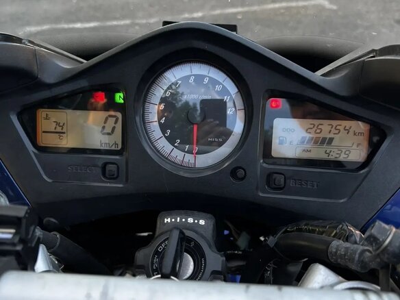 2006 Honda VFR 800, синий, 500000 рублей - вид 9