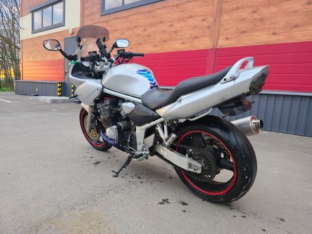 2003 Suzuki Bandit 1200, серебристый, 349000 рублей, вид 2