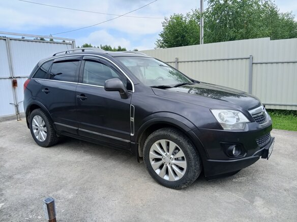 2014 Opel Antara I Рестайлинг, серый - вид 1