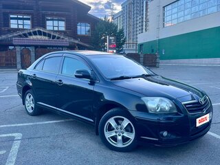 2007 Toyota Avensis II Рестайлинг, чёрный, 700000 рублей, вид 1