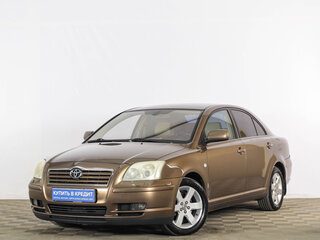 2006 Toyota Avensis II, коричневый, 999000 рублей, вид 3
