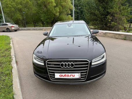2014 Audi A8 Long III (D4) Рестайлинг, чёрный, 2080000 рублей, вид 2