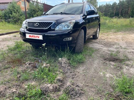 2008 Lexus RX 350 II Рестайлинг, чёрный, 1189000 рублей, вид 3