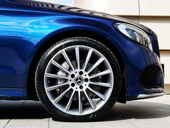 2017 Mercedes-Benz C-Класс 180 9G-TRONIC IV (W205), синий, 2200000 рублей - вид 6