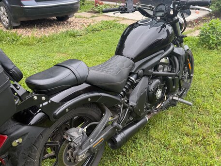 2019 Kawasaki EN650 Vulcan S, чёрный, 615000 рублей, вид 2