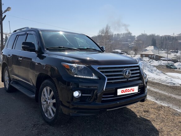 2011 Lexus LX 570 III, чёрный, 3800000 рублей - вид 7