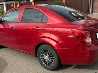 2012 Chevrolet Aveo II, красный, 550000 рублей, вид 4
