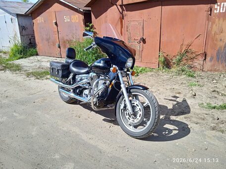 2007 Honda VT 1100, чёрный, 490000 рублей, вид 2