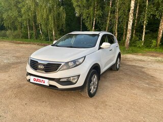 2013 Kia Sportage III, белый, 1050000 рублей, вид 3