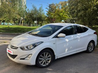 2014 Hyundai Elantra V (MD), белый, 1090000 рублей, вид 2