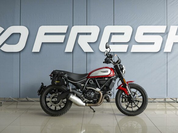 2022 Ducati Scrambler 800, серый - вид 4