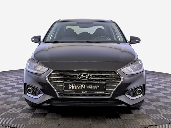 2017 Hyundai Solaris II, чёрный - вид 1