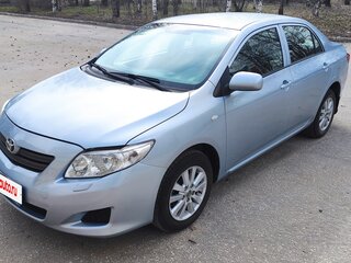 2007 Toyota Corolla X (E140, E150), голубой, 600000 рублей, вид 3