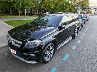 2015 Mercedes-Benz GL-Класс 350 II (X166), чёрный, 3550000 рублей, вид 1