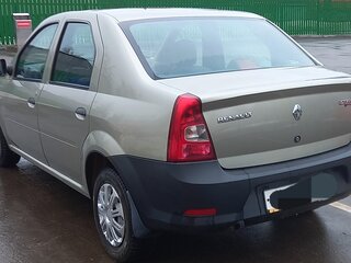 2013 Renault Logan I Рестайлинг, бежевый, 369000 рублей, вид 2