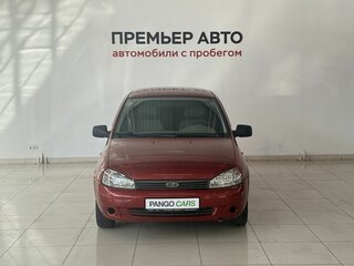 2009 Lada (ВАЗ) Kalina I, красный, 160000 рублей, вид 2