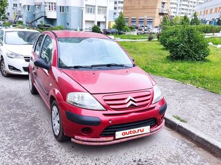 2007 Citroen C3 I Рестайлинг, красный, 260000 рублей, вид 4