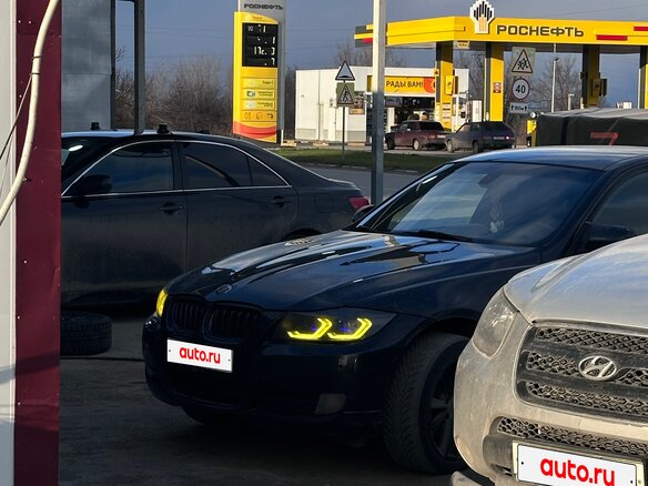 2011 BMW 3 серии 325i V (E90/E91/E92/E93) Рестайлинг, чёрный, 1800000 рублей