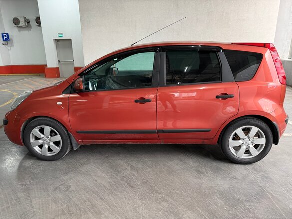 2007 Nissan Note I, красный, 420000 рублей - вид 5