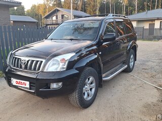 2004 Toyota Land Cruiser Prado 5-speed 120 Series, чёрный, 1550000 рублей, вид 1