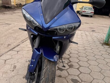 2005 Yamaha YZF-R6, синий, 490000 рублей, вид 4