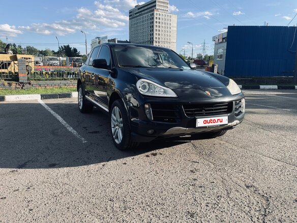 2009 Porsche Cayenne Diesel I Рестайлинг (957), чёрный, 1650000 рублей