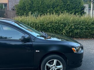2008 Mitsubishi Lancer X, чёрный, 399000 рублей, вид 5