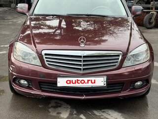 2007 Mercedes-Benz C-Класс 200 III (W204), пурпурный, 850000 рублей, вид 2