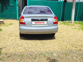 2007 Hyundai Accent ТагАЗ II, серебристый, 395000 рублей, вид 5