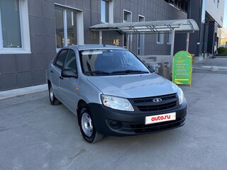 2015 Lada (ВАЗ) Granta I, серебристый, 370000 рублей, вид 2