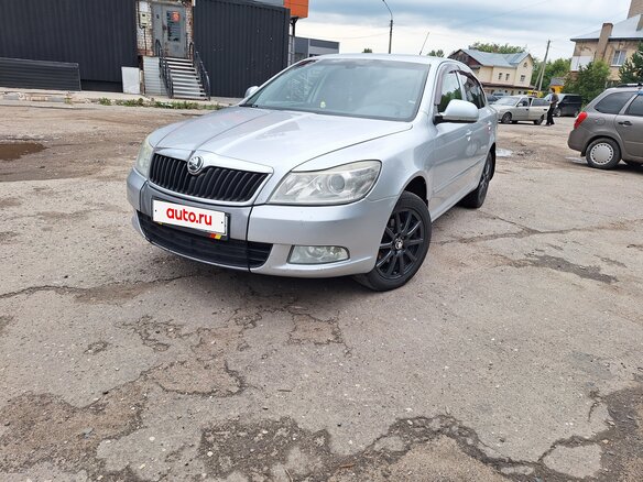 2009 Skoda Octavia II (A5) Рестайлинг, серый