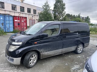 2002 Nissan Elgrand II (E51), чёрный, 1050000 рублей, вид 5