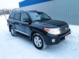 2013 Toyota Land Cruiser 200 Series Рестайлинг 1, чёрный, 4700000 рублей, вид 2