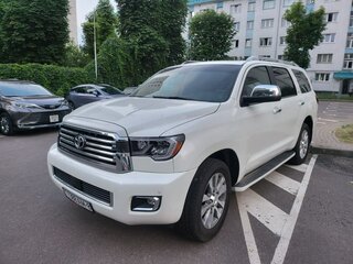 2021 Toyota Sequoia II Рестайлинг, белый, 6200000 рублей, вид 2