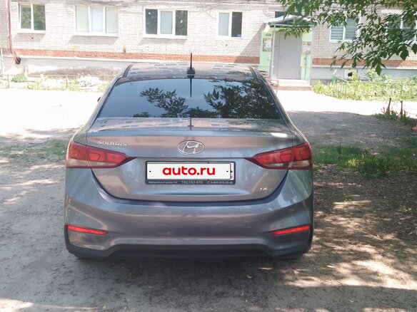 2017 Hyundai Solaris II, серый, 1060000 рублей - вид 1