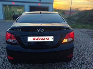 2012 Hyundai Solaris I, чёрный, 540000 рублей, вид 2