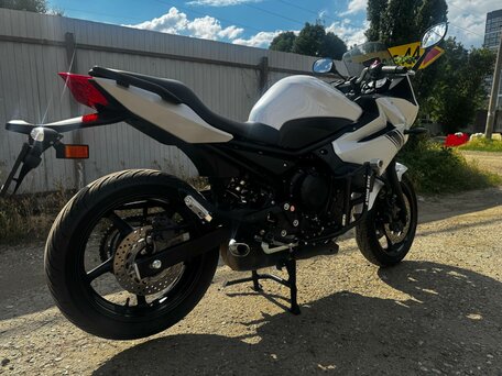 2014 Yamaha XJ6 (FZ6R), белый, 600000 рублей, вид 5
