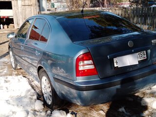 2008 Skoda Octavia I (A4) Рестайлинг, голубой, 450000 рублей, вид 3