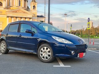2006 Peugeot 307 I Рестайлинг, синий, 220000 рублей, вид 1