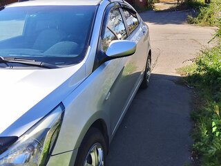 2014 Hyundai Solaris I, серебристый, 970000 рублей, вид 4